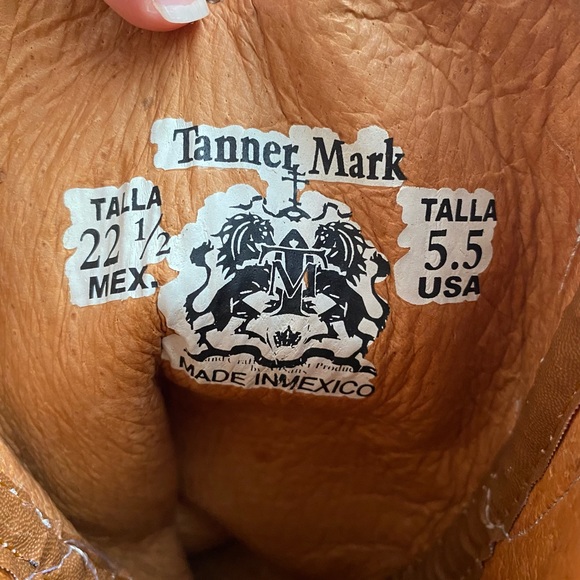 Tanner Mark TML37000 Purple Serape Square Toe Sequin Cowgirl Boot - Picture 6 of 12